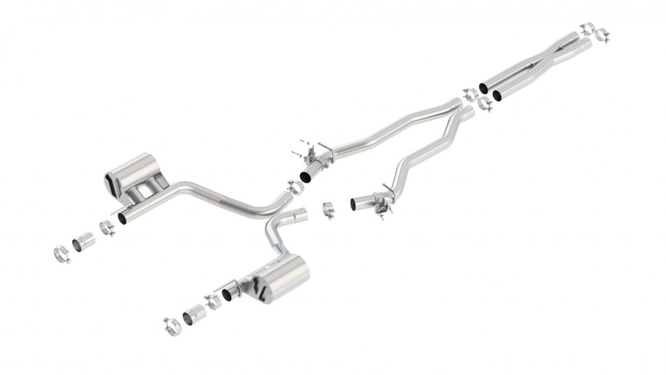 Выхлопная система Dodge Charger Daytona 392/SRT 392 RWD 15-22 Borla 140672