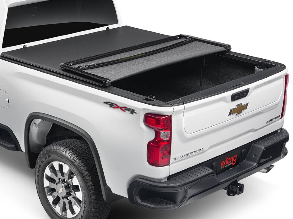 Крышка багажника складная мягкая Chevrolet Silverado/GMC Sierra 2500/3500 20-25 8' Trifecta ALX Extang 90658