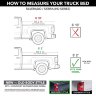Крышка багажника складная мягкая Chevrolet Silverado/GMC Sierra 2500/3500 20-25 8' Trifecta ALX Extang 90658
