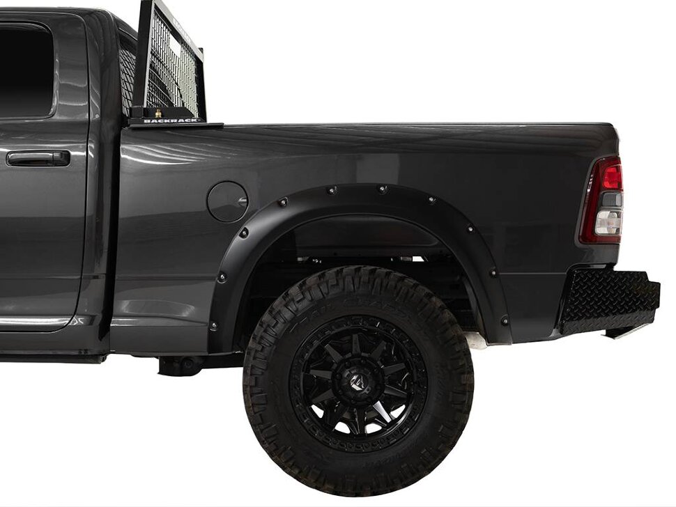 Расширители колесных арок Dodge Ram 1500/2500/3500 09-25 задн 2шт. Pocket Style Bushwacker 50038-02