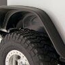 Расширители колесных арок Jeep Wrangler JK 07-18 задн 2шт. Flat Bushwacker 10052-07
