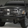 Передний бампер с центральной дугойBlack Steel Elite Dodge Ram 2500/3500/4500/5500 19-22 Fab Fours DR19-Q4462-1