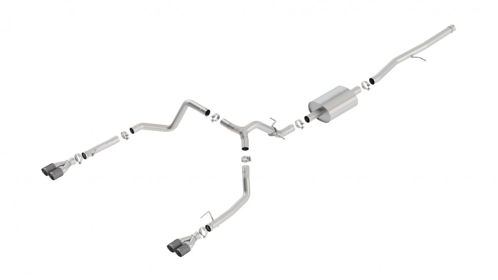 Выхлопная система Chevrolet Silverado/GMC Sierra 1500 19-22 Borla 140770CF
