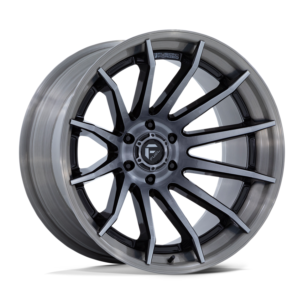 Колесный диск Fuel Off Road Burn Gloss Black Brushed Dark Tint 22x10 ET-18 FC403BT22106818N