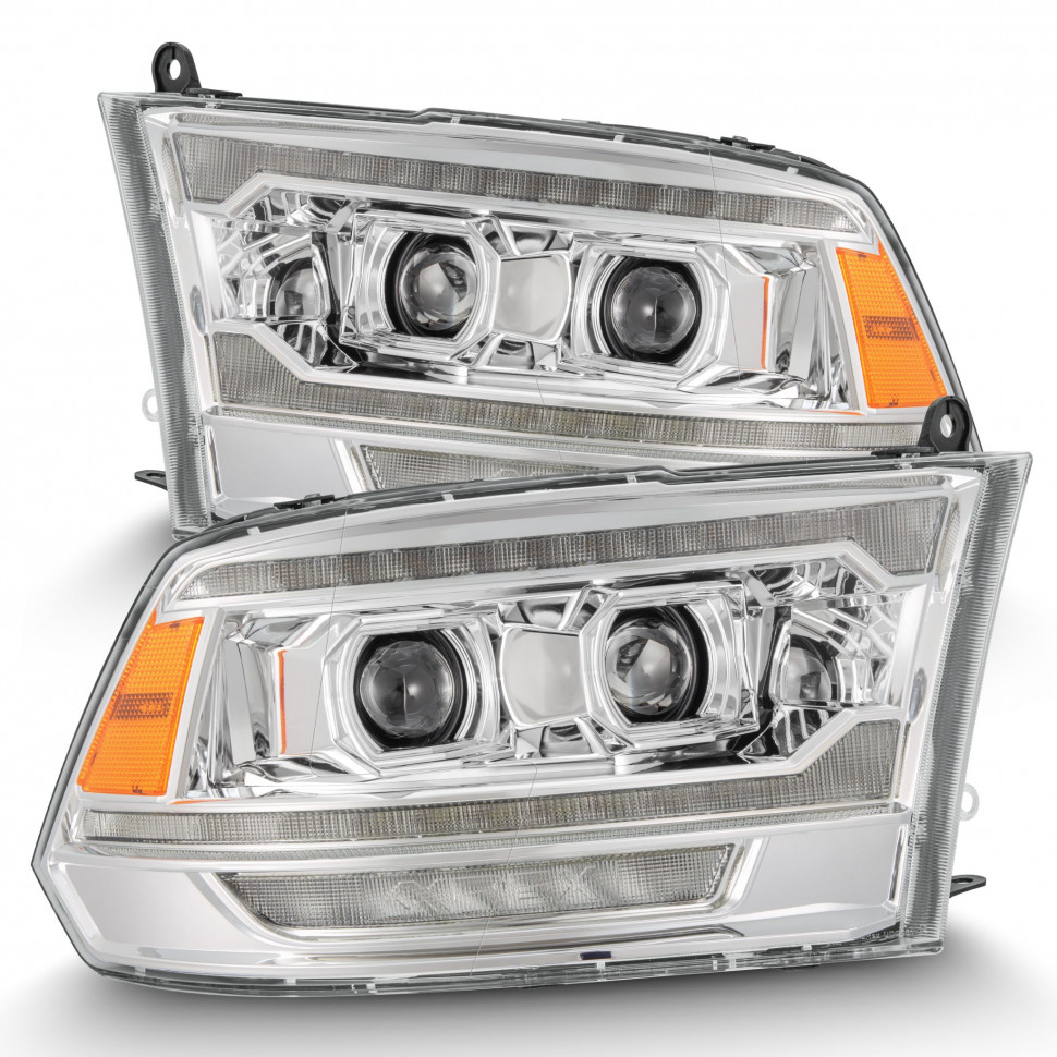 Комплект передних фар Dodge Ram 1500/2500/3500 09-18 LUXX-Series AlphaRex 880559