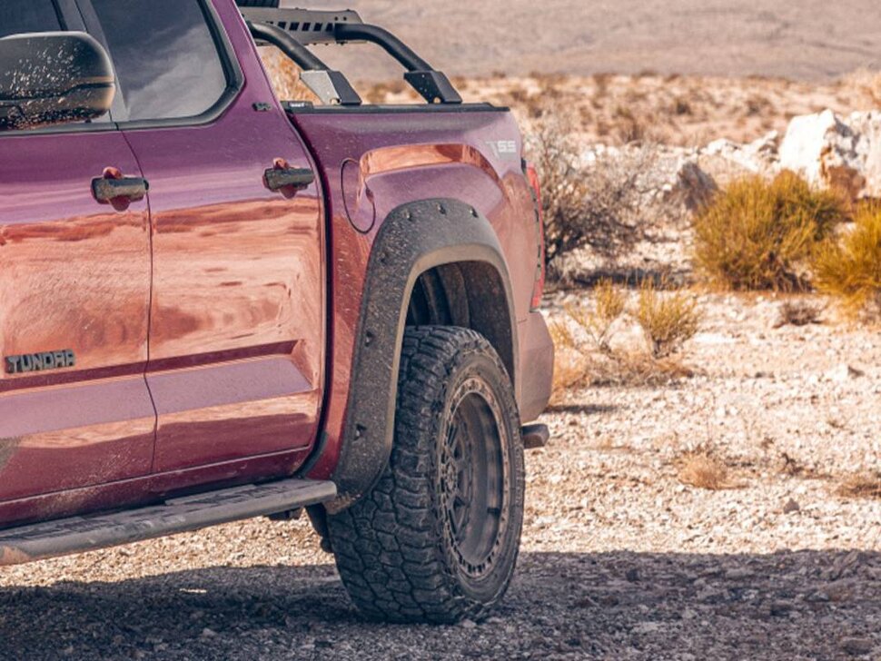 Расширители колесных арок Toyota Tundra 22-25 задн 2шт. Pocket Style Bushwacker 30054-02