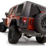 Расширители колесных арок Jeep Wrangler JK 07-18 к-кт 4 шт. Flat Bushwacker 10918-07