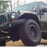 Расширители колесных арок Jeep Wrangler JK 07-18 к-кт 4 шт. Flat Bushwacker 10918-07