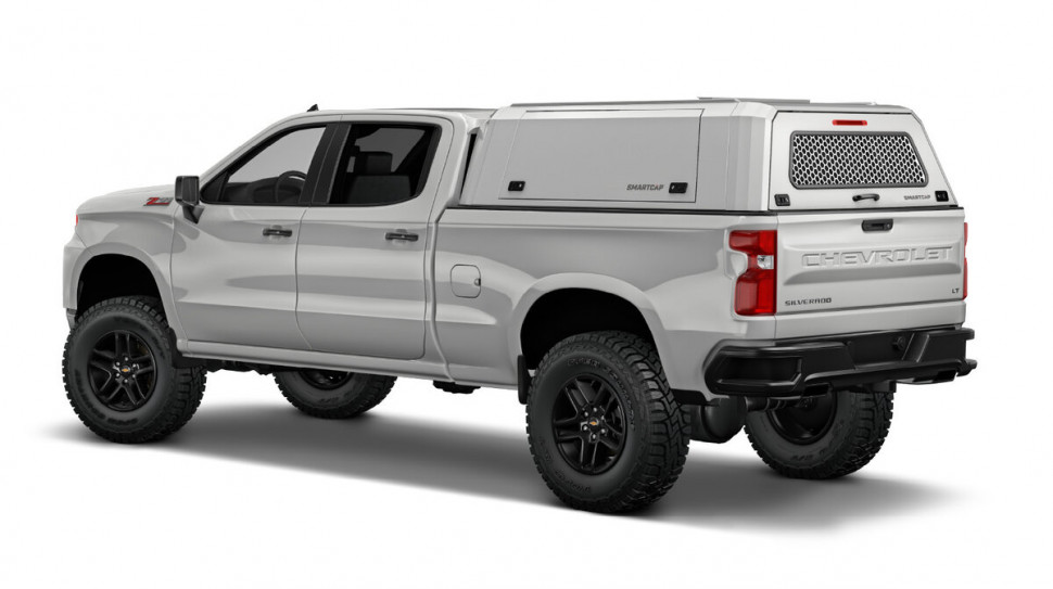 Кунг Chevrolet Silverado/GMC Sierra 1500 5'8" 19-22 SmartCap EVOc Commercial EC0100-WH