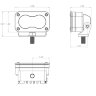 Дополнительная инфракрасная фара 2.93x1.76" Driving/Combo S2 Pro Baja Designs 487073