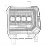 Комплект передних фар GMC Sierra 1500/2500/3500 14-18 NOVA-Series AlphaRex 880616