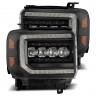 Комплект передних фар GMC Sierra 1500/2500/3500 14-18 NOVA-Series AlphaRex 880617