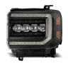Комплект передних фар GMC Sierra 1500/2500/3500 14-18 NOVA-Series AlphaRex 880617