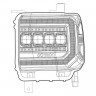 Комплект передних фар GMC Sierra 1500/2500/3500 14-18 NOVA-Series AlphaRex 880617