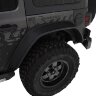 Расширители колесных арок Jeep Wrangler JL 18-25 к-кт 4 шт. Flat Bushwacker 10923-07