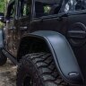 Расширители колесных арок Jeep Wrangler JL 18-25 к-кт 4 шт. Flat Bushwacker 10923-07