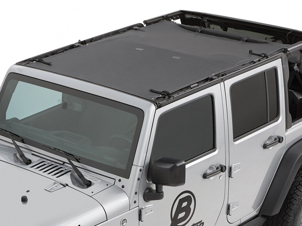 Бикини топ Jeep Wrangler JK 07-18 4 Door (Black Diamond) Sun Bestop 5240135