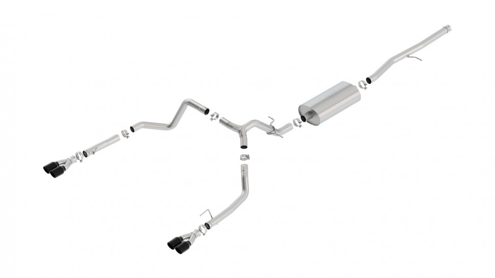 Выхлопная система Chevrolet Silverado/GMC Sierra 1500 19-22 Borla 140768BC