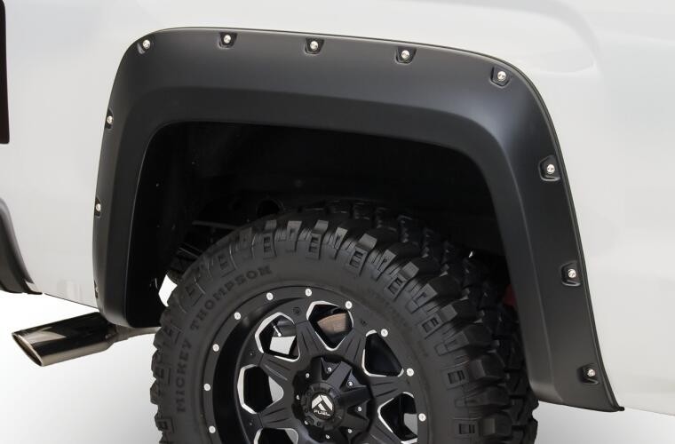 Расширители колесных арок GMC Sierra 1500/2500 14-19 к-кт 2шт зад Pocket Style Bushwacker 40122-02