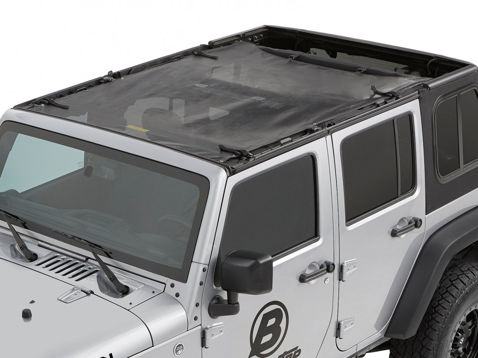 Бикини топ Jeep Wrangler JK 07-18 4 Door (Сетка) Sun Bestop 5240111