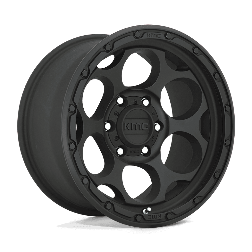 Колесный диск KMC Wheels Dirty Harry Textured Black 17x8.5 ET KM54178550700