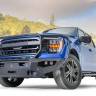 Передний бампер с дугами Matrix Ford F-150 21-22 Fab Fours FF21-X4750-1