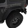 Расширители колесных арок Jeep Wrangler JL 18-25 задн 2шт. Flat Bushwacker 10100-07