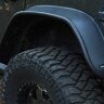 Расширители колесных арок Jeep Wrangler JL 18-25 задн 2шт. Flat Bushwacker 10100-07