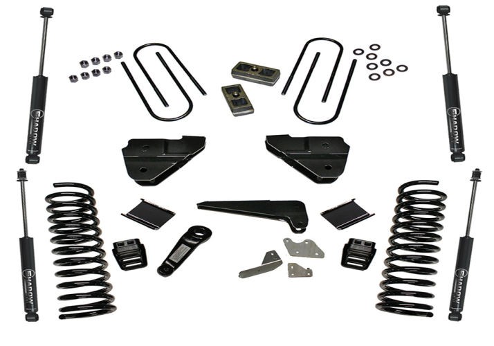 Лифт комплект подвески 4" Dodge Ram 3500 13-18 (Shadow Shocks) Superlift K146