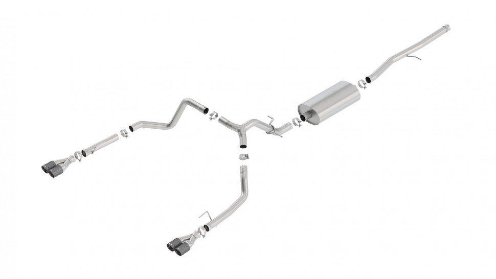 Выхлопная система Chevrolet Silverado/GMC Sierra 1500 19-22 Borla 140768CF