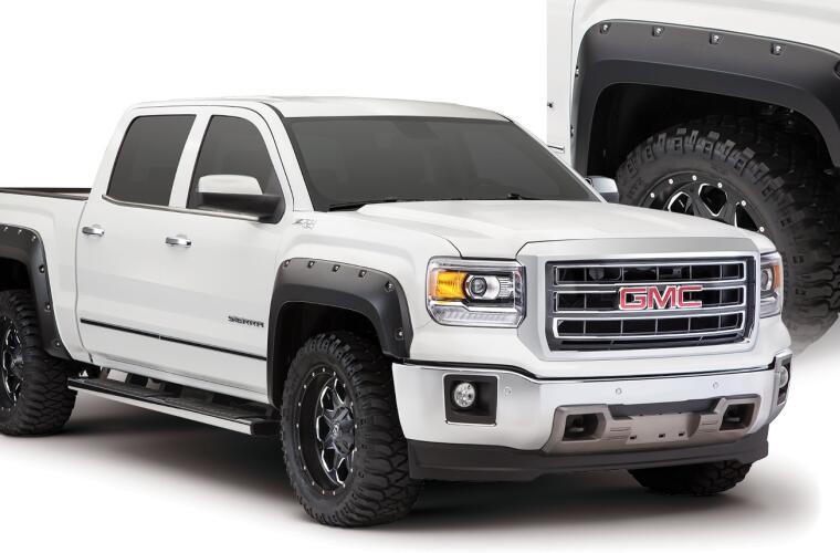 Расширители колесных арок GMC Sierra 1500 16-19 к-кт 4шт Pocket Style Bushwacker 40974-02