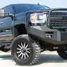 Передний бампер Premium с дугами GMC Sierra 2500/3500 15-19 Fab Fours GM14-A3150-1