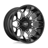 Колесный диск Moto Metal Sniper Gloss Black Milled 20x9 ET MO80829035300