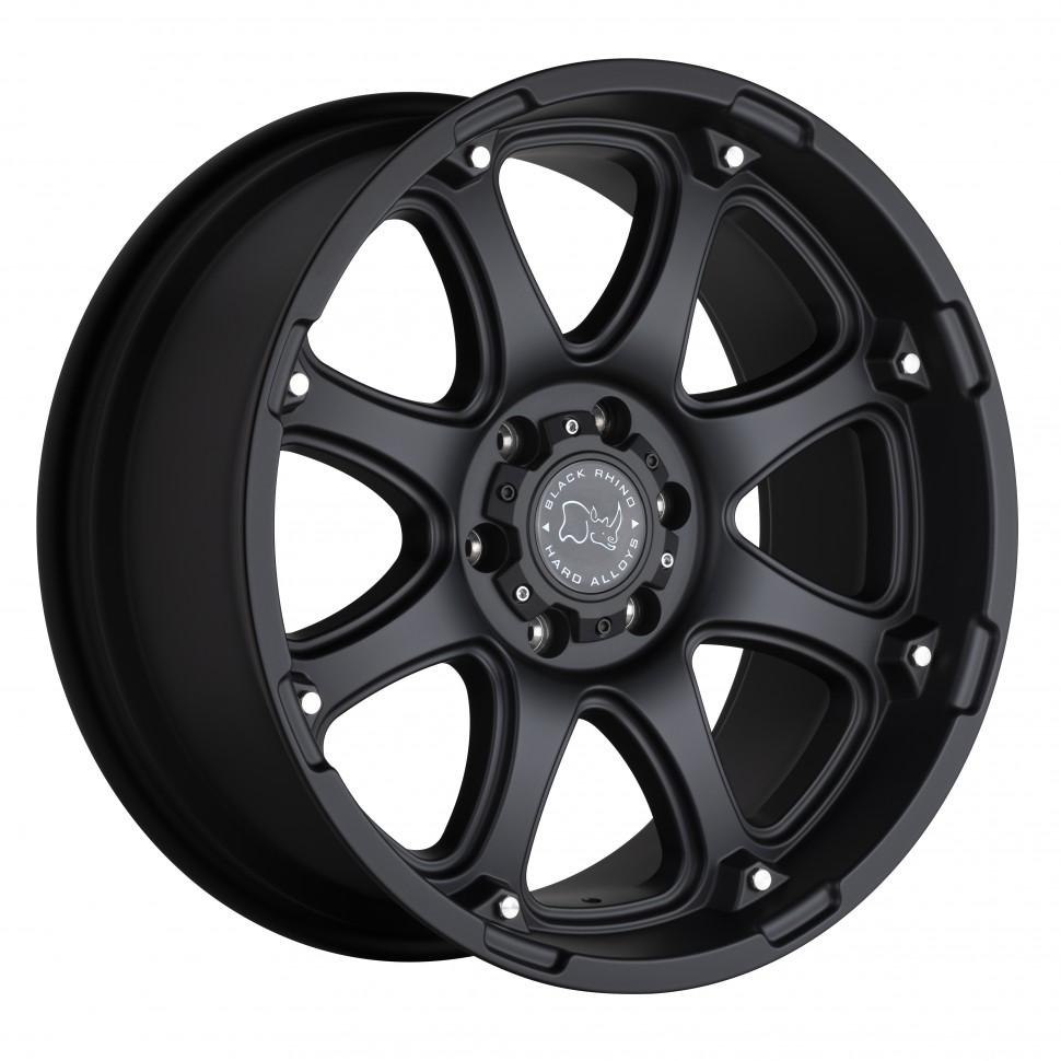 Колесный диск Black Rhino Glamis Matte Black 17x9 ET+12 1790GLA126135M87