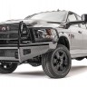 Передний бампер с защитной дугой Black Steel Dodge Ram 2500/3500/4500/5500 19-22 Fab Fours DR19-S4460-1