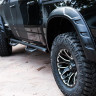 Расширители колесных арок Chevrolet Silverado 1500 19-22 к-кт 4 шт Black DRT Style Bushwacker 40984-02