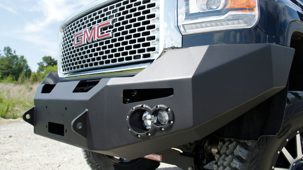 Передний бампер Premium GMC Sierra 2500/3500 15-19 Fab Fours GM14-A3151-1