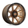 Колесный диск XD Wheels XD863 Matte Bronze W/Black Lip 20x9 ET XD86329050600