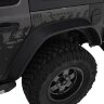 Расширители колесных арок Jeep Gladiator JT 20-25 задн 2шт. Flat Bushwacker 10104-07