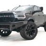 Передний бампер Black Steel Dodge Ram 2500/3500/4500/5500 19-22 Fab Fours DR19-S4461-1