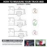 Ролета багажника выдвижная Chevrolet Silverado/GMC Sierra 1500/2500/3500 14-19 6'6" M-Series Roll-N-Lock LG221M
