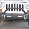Передний бампер Jeep Wrangler JK/JL/Gladiator JT 06-22 DV8 Offroad FBSHTB-07