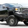 Передний бампер Premium с центаральной дугой GMC Sierra 2500/3500 15-19 Fab Fours GM14-A3152-1