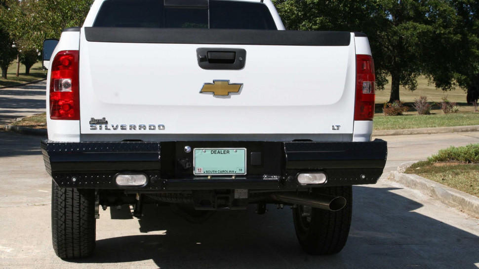 Стальной задний бампер Chevrolet Silverado 2500/3500 11-14 Fab Fours CH11-T2150-1