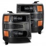 Комплект передних фар Chevrolet Silverado 1500 16-18 LUXX-Series AlphaRex 880233