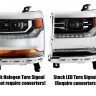 Комплект передних фар Chevrolet Silverado 1500 16-18 LUXX-Series AlphaRex 880233