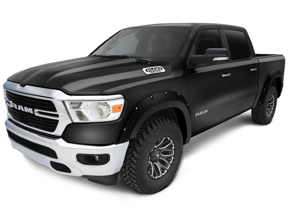 Расширители колесных арок Dodge Ram 1500 09-24 к-кт 4 шт. Pocket Painted Bushwacker 50915-35