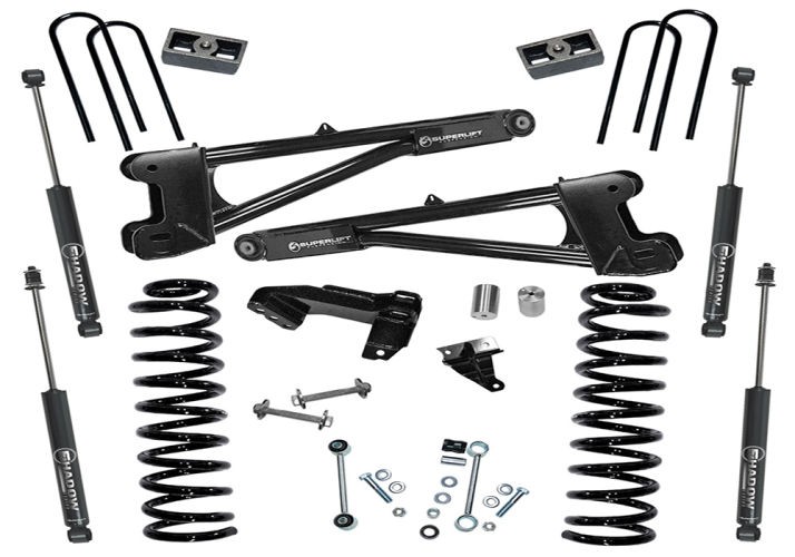 Лифт комплект подвески 4" Ford F-250/F-350 11-16 (Shadow Shocks) Superlift K987