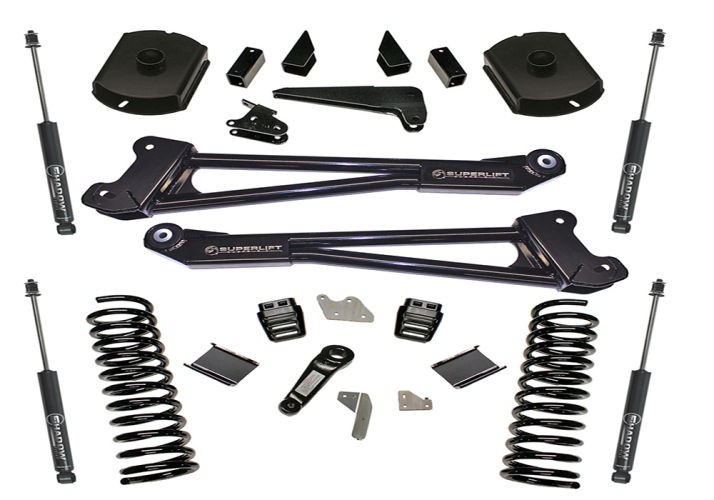 Лифт комплект подвески 4" Dodge Ram 2500 14-18 (Shadow Shocks) Superlift K125