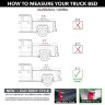 Ролета багажника выдвижная Chevrolet Silverado/GMC Sierra 1500/2500/3500 14-19 8' M-Series Roll-N-Lock LG222M